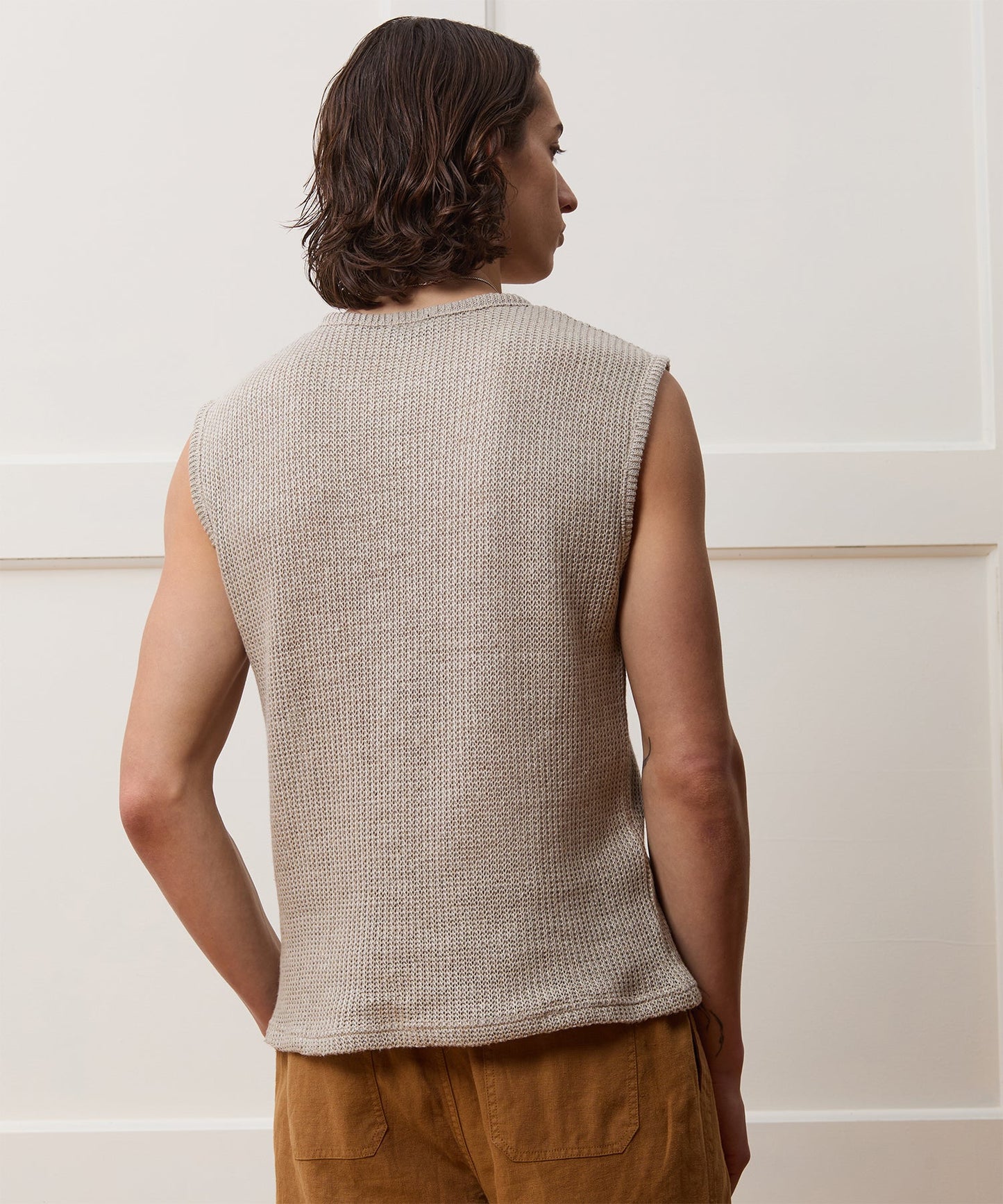 Fisherman Ribbed Muscle Tank
